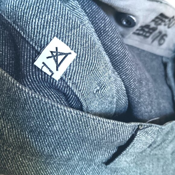 Vintage Swiss Army Work Pants 46x31 Buttonfly 1976 70's Mens Trousers - Picture 6 of 7